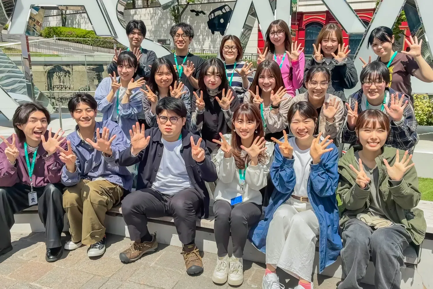 新入社員 集合写真