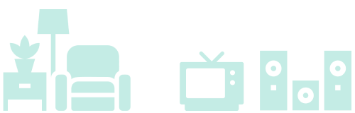 インドア派のイメージイラスト
